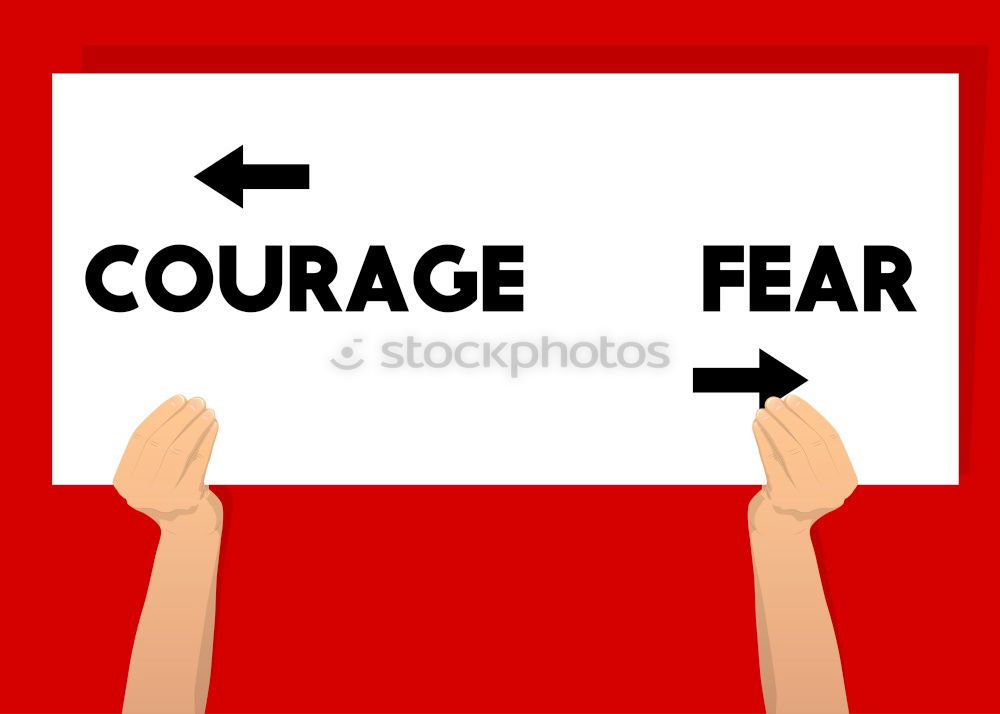 Similar – Image, Stock Photo Courage loading