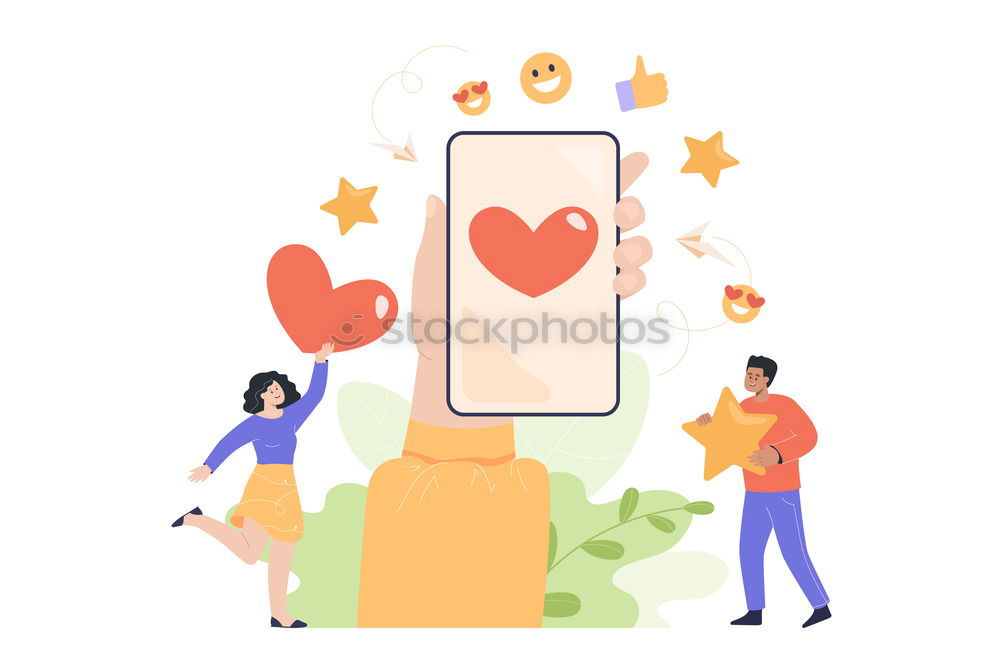 Similar – Image, Stock Photo Online Dating Style Design
