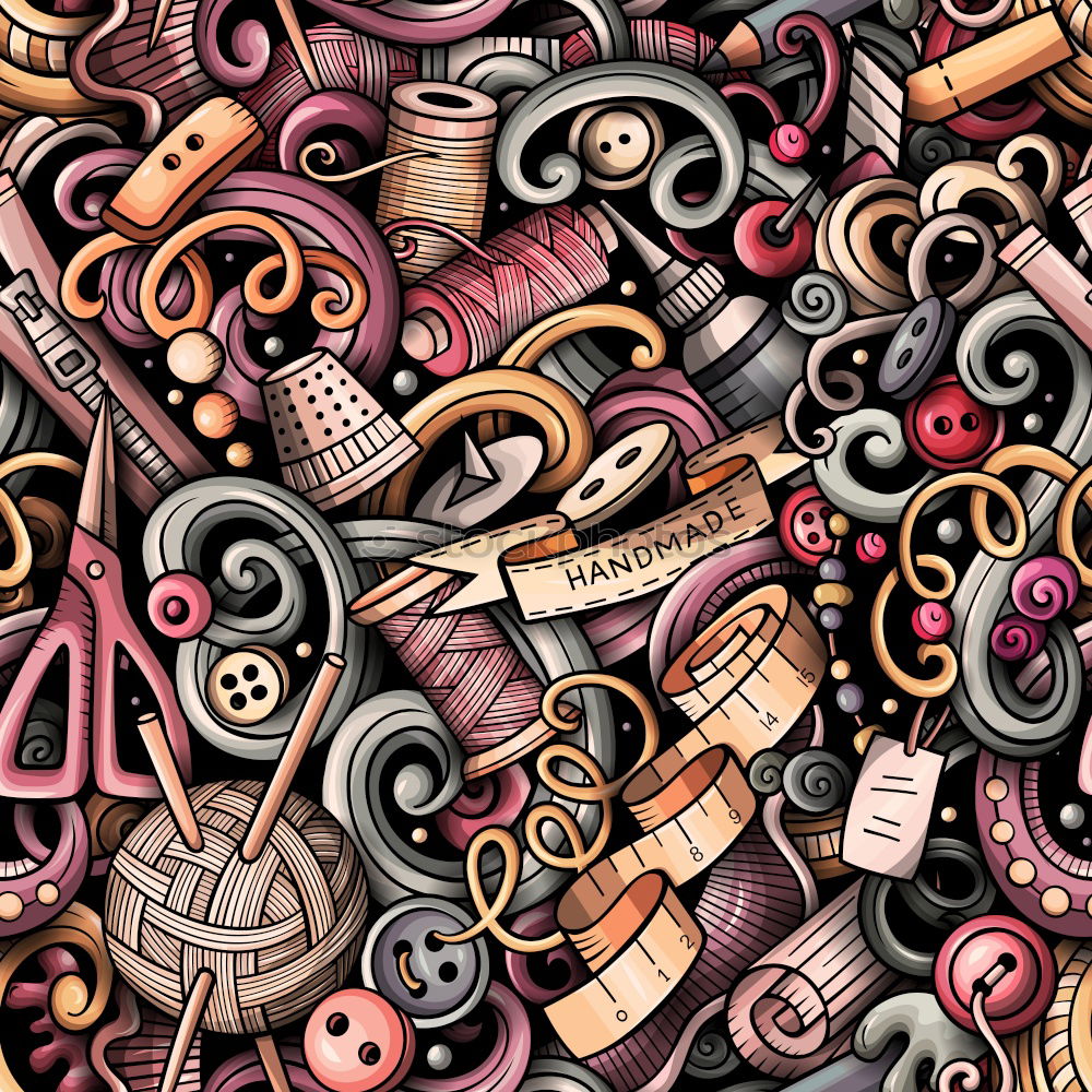 Similar – Image, Stock Photo Rubber worms: At night, when everything’s asleep… The burglar comes!