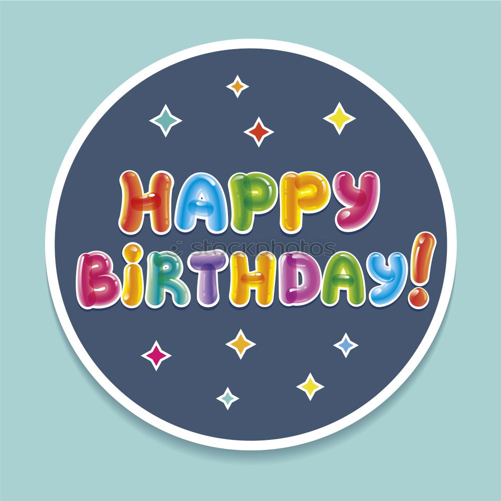 Similar – Image, Stock Photo #A# Happy Birthday Donut