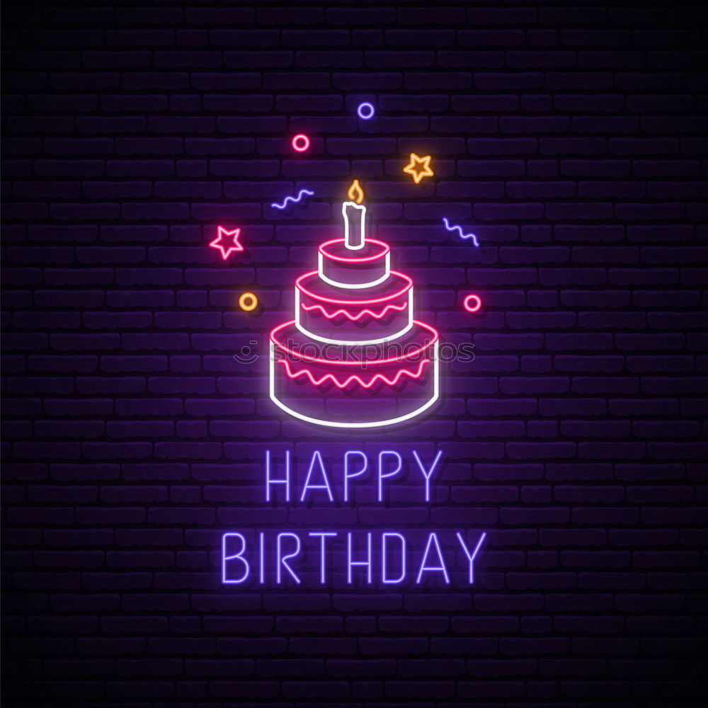 Similar – Foto Bild HAPPY BIRTHDAY Anlass