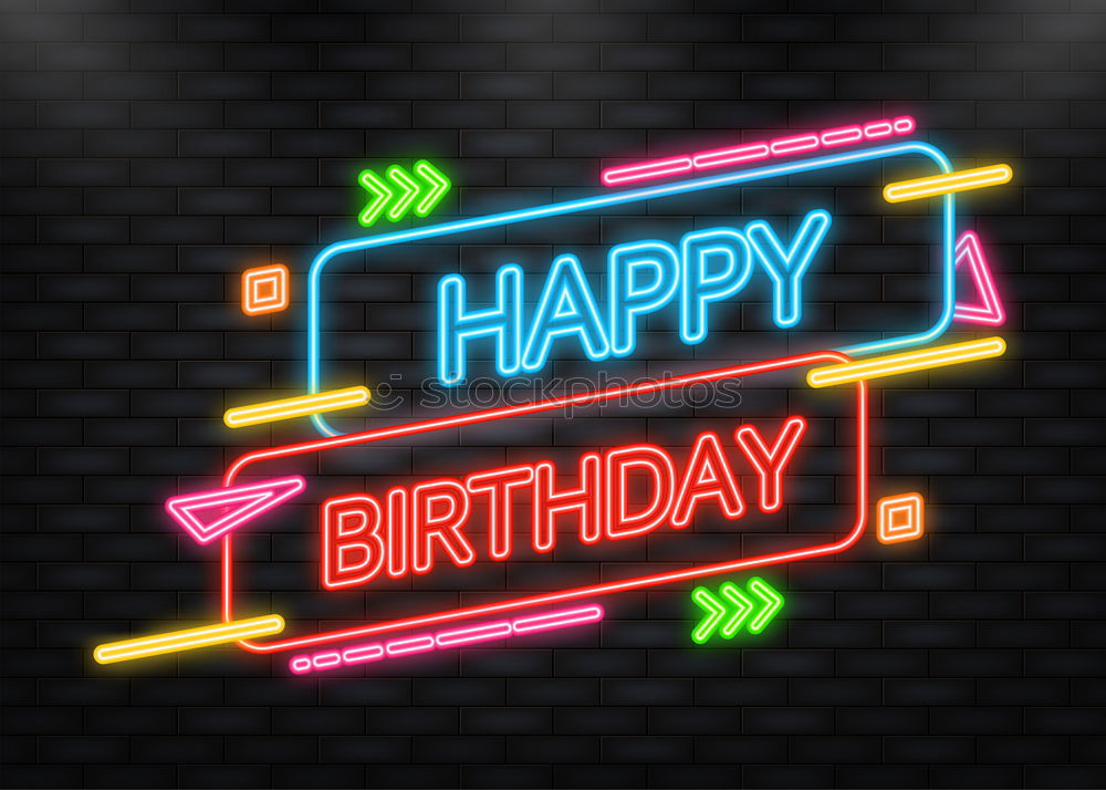 Similar – Foto Bild HAPPY BIRTHDAY Anlass