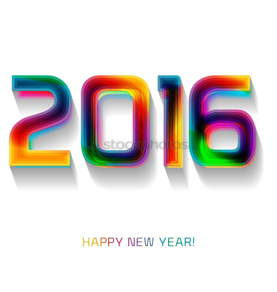 Similar – Image, Stock Photo 2016 Joy Party Event