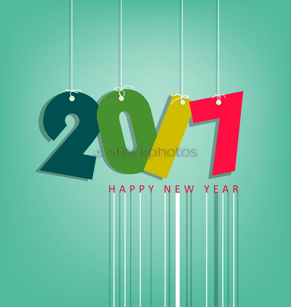 Similar – Image, Stock Photo happy new year Joy Happy