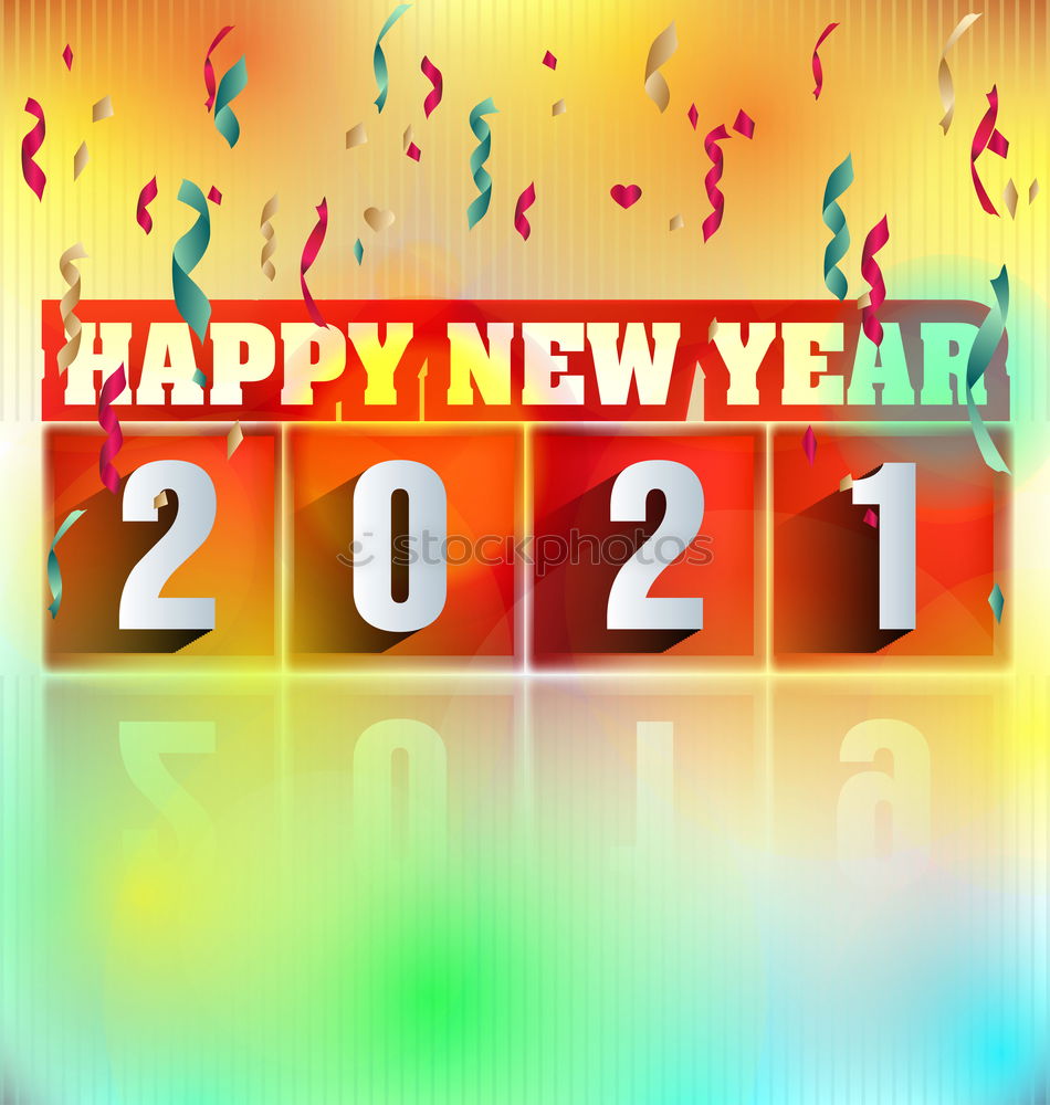 Similar – Image, Stock Photo happy new year Joy Happy