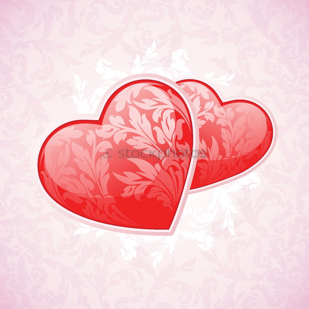 Similar – Image, Stock Photo Love greetings on Valentine’s Day