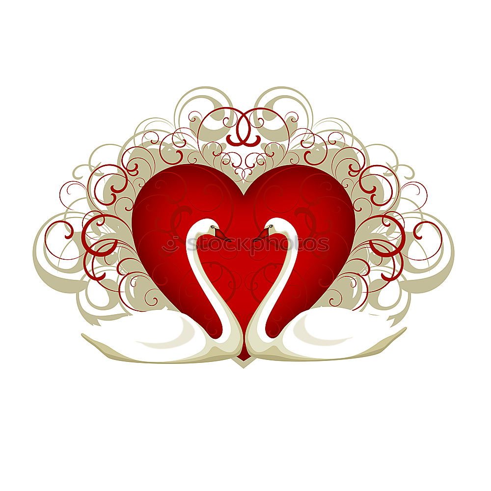 A heart and a crown