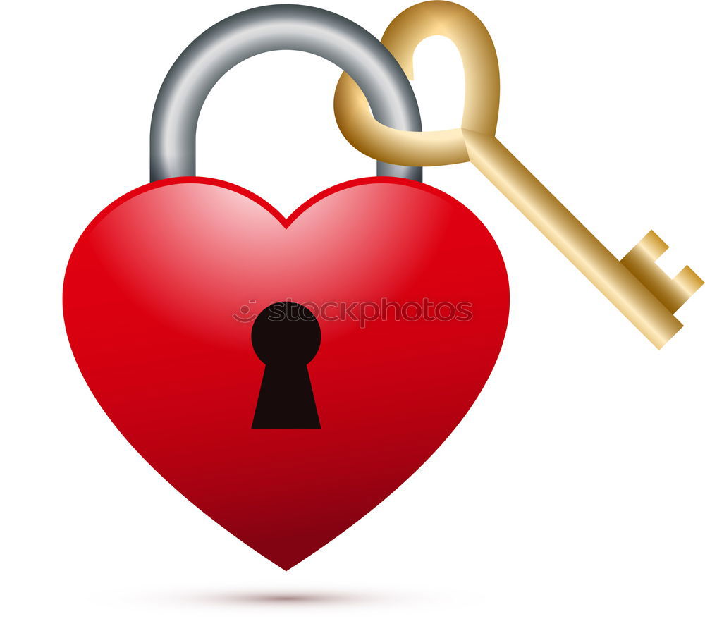 Similar – Image, Stock Photo lock of love