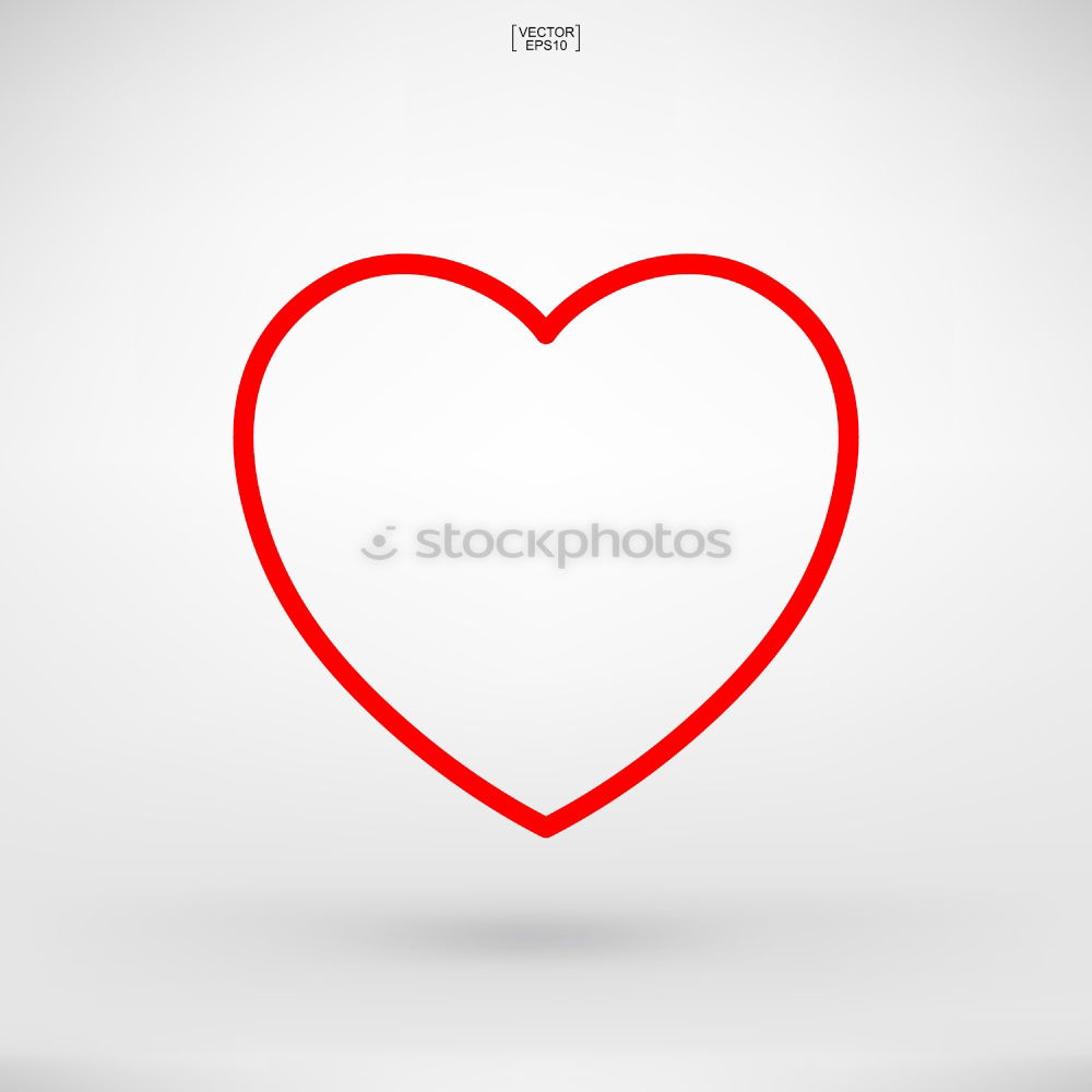 Similar – A heart for photocase