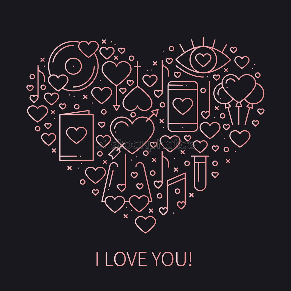 Similar – Image, Stock Photo I love you Candle Things