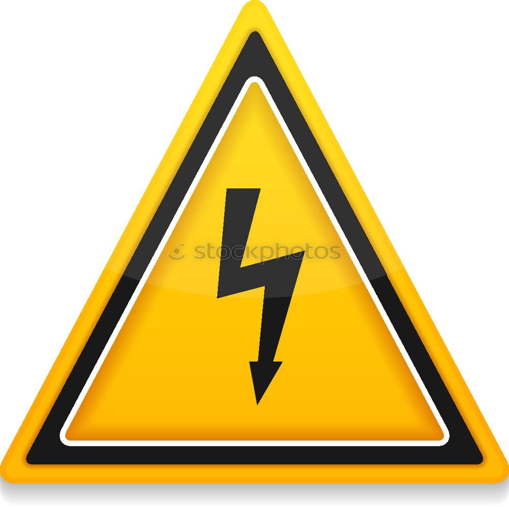 Similar – sign Road sign Lightning