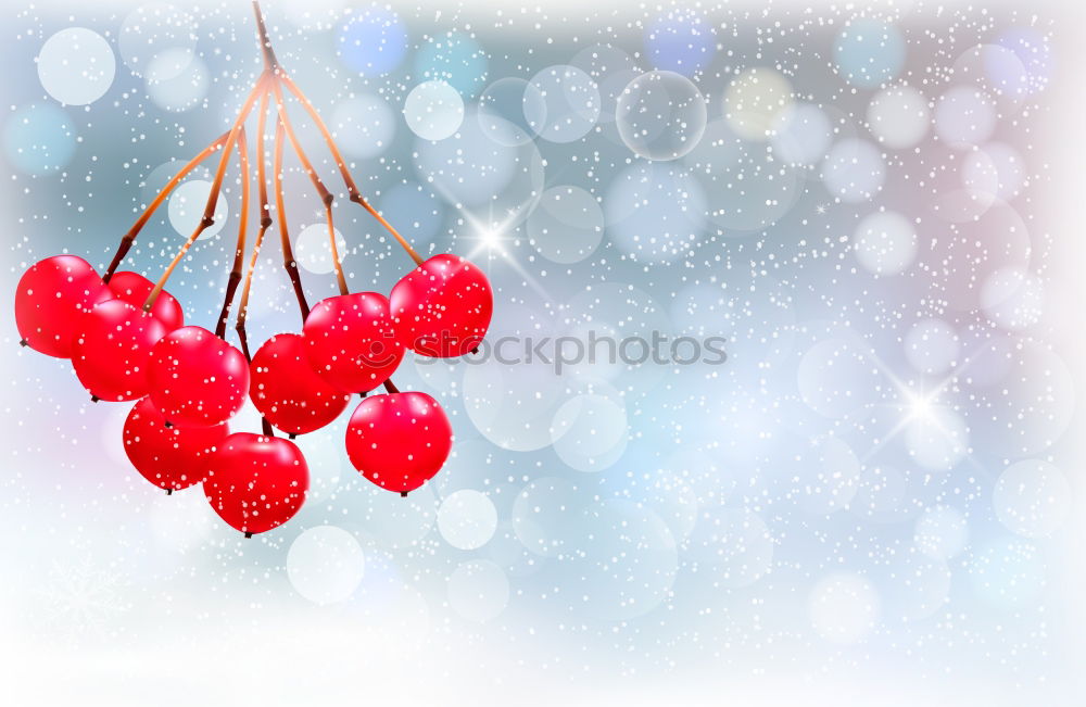 Similar – Image, Stock Photo Two Hanging Christmas Balls