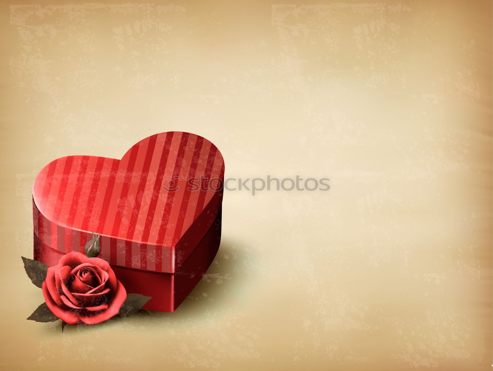 Similar – Image, Stock Photo Valentine’s Day greeting card mock up