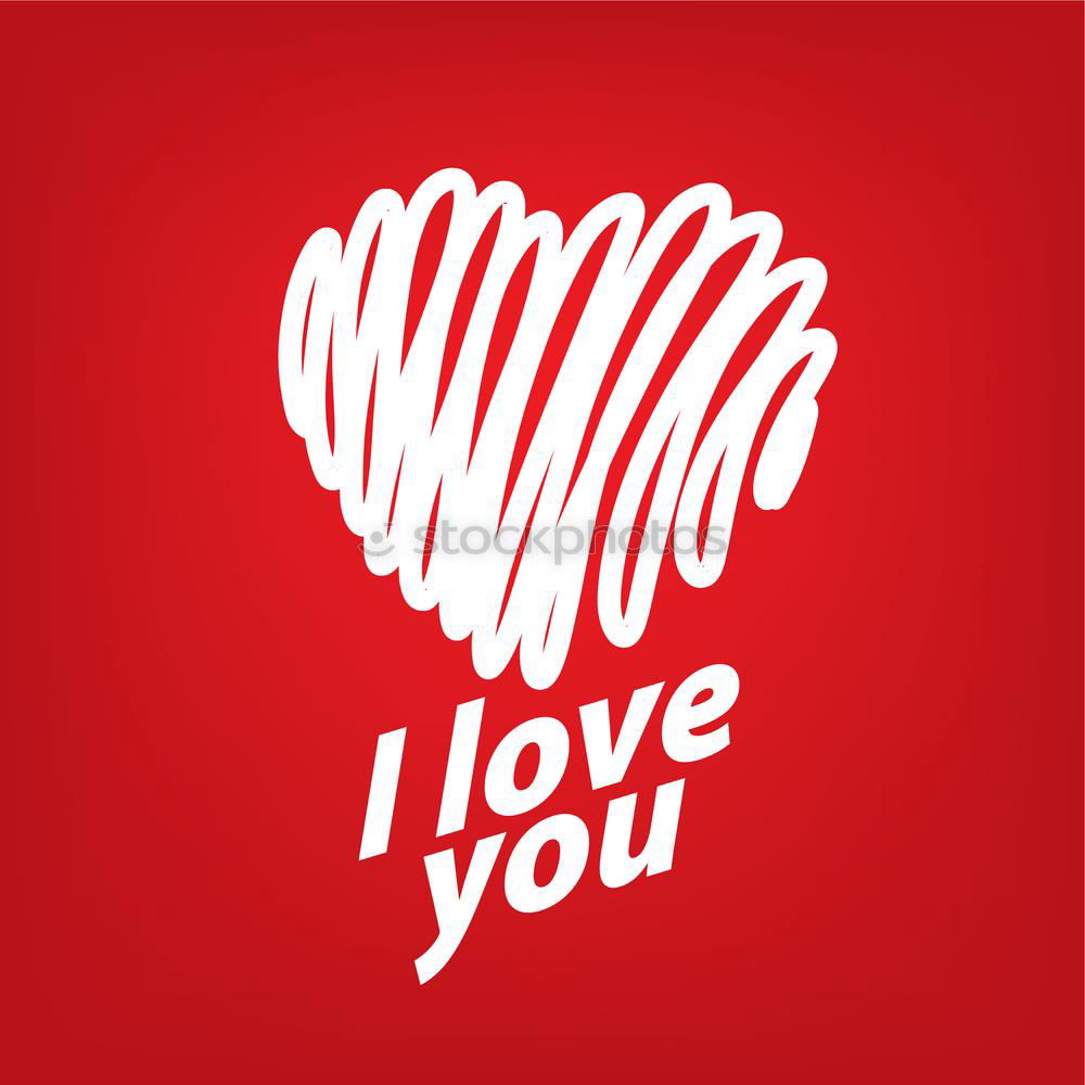 Similar – Image, Stock Photo Made with Love Characters