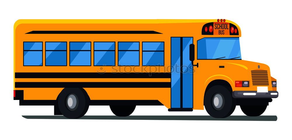 Similar – Image, Stock Photo school bus  loading=