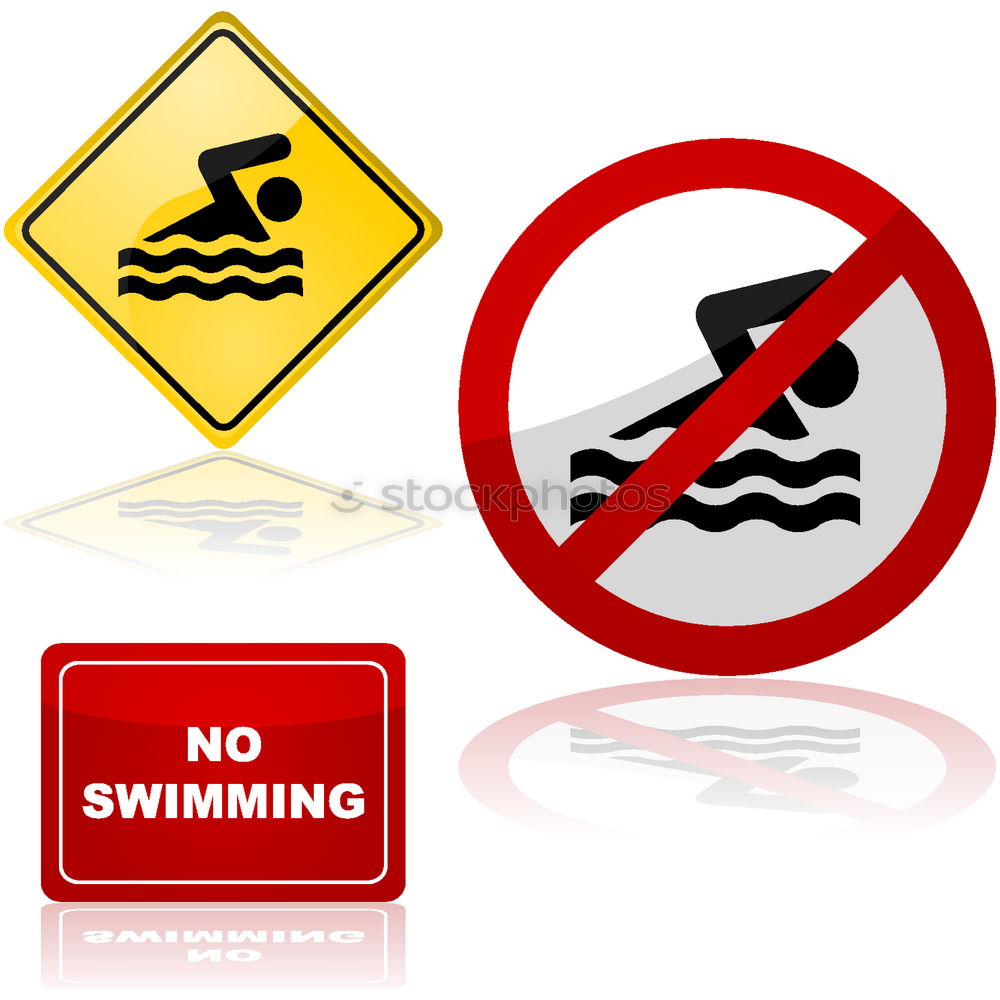 Similar – DO NOT SWIM