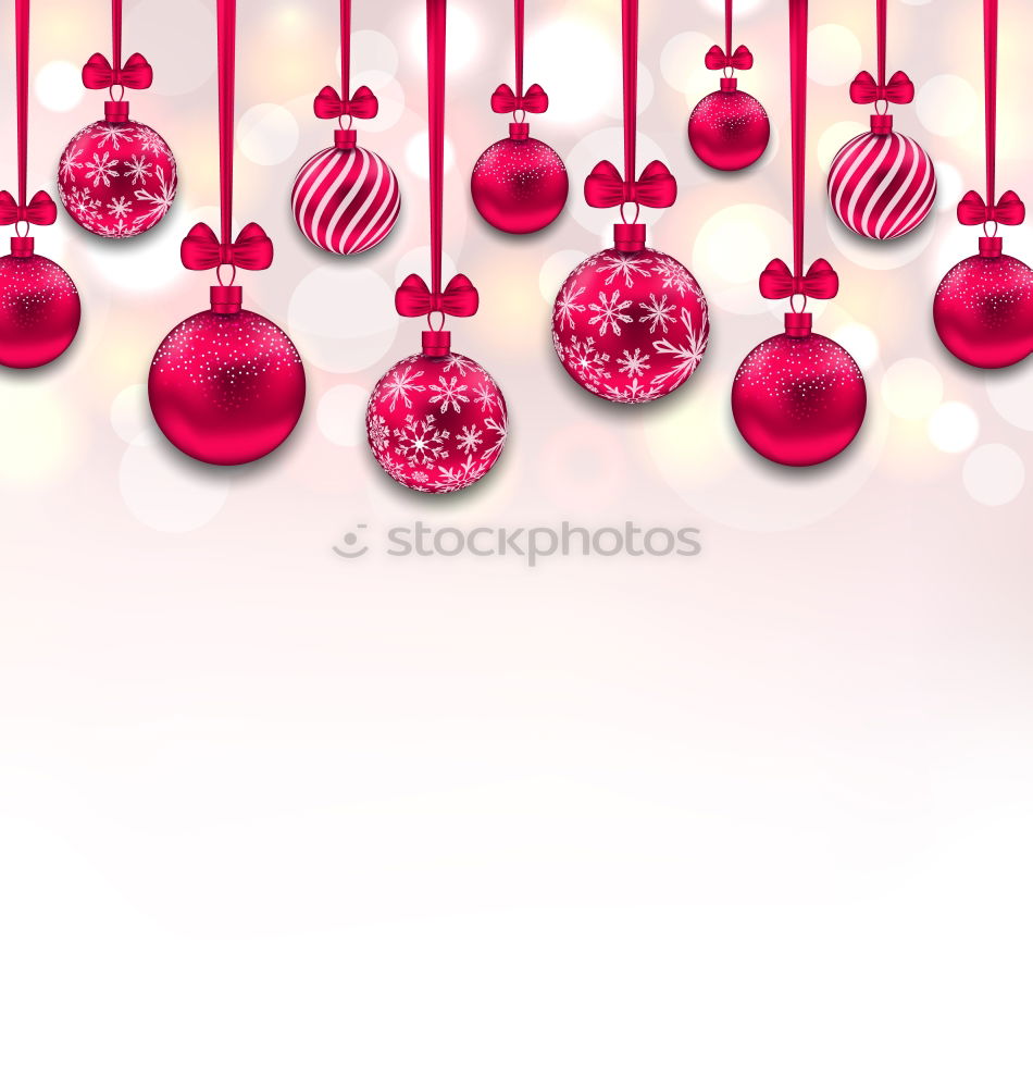 Similar – Image, Stock Photo Hanging Christmas Balls