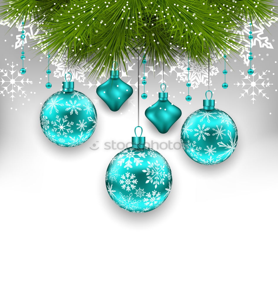 Similar – Image, Stock Photo Glass Christmas ball with heart on bokeh background