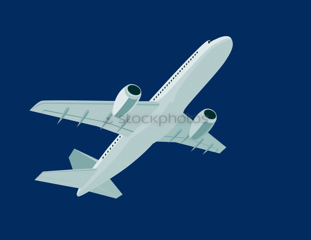 Similar – Image, Stock Photo off to the south Airplane