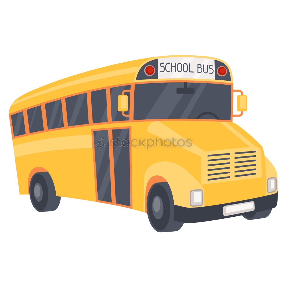 Similar – Image, Stock Photo school bus  loading=