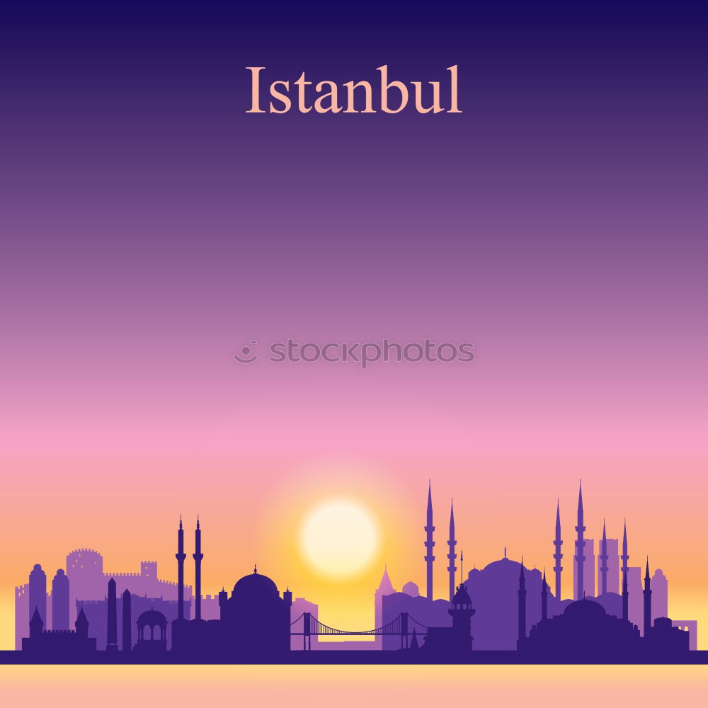 Similar – Image, Stock Photo The Blue Mosque Istanbul