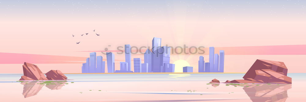 Similar – Image, Stock Photo Hong Kong Skyline