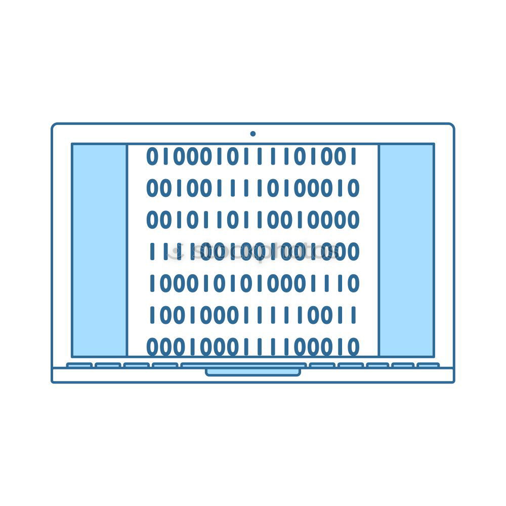 Similar – Image, Stock Photo Programming code Symbol