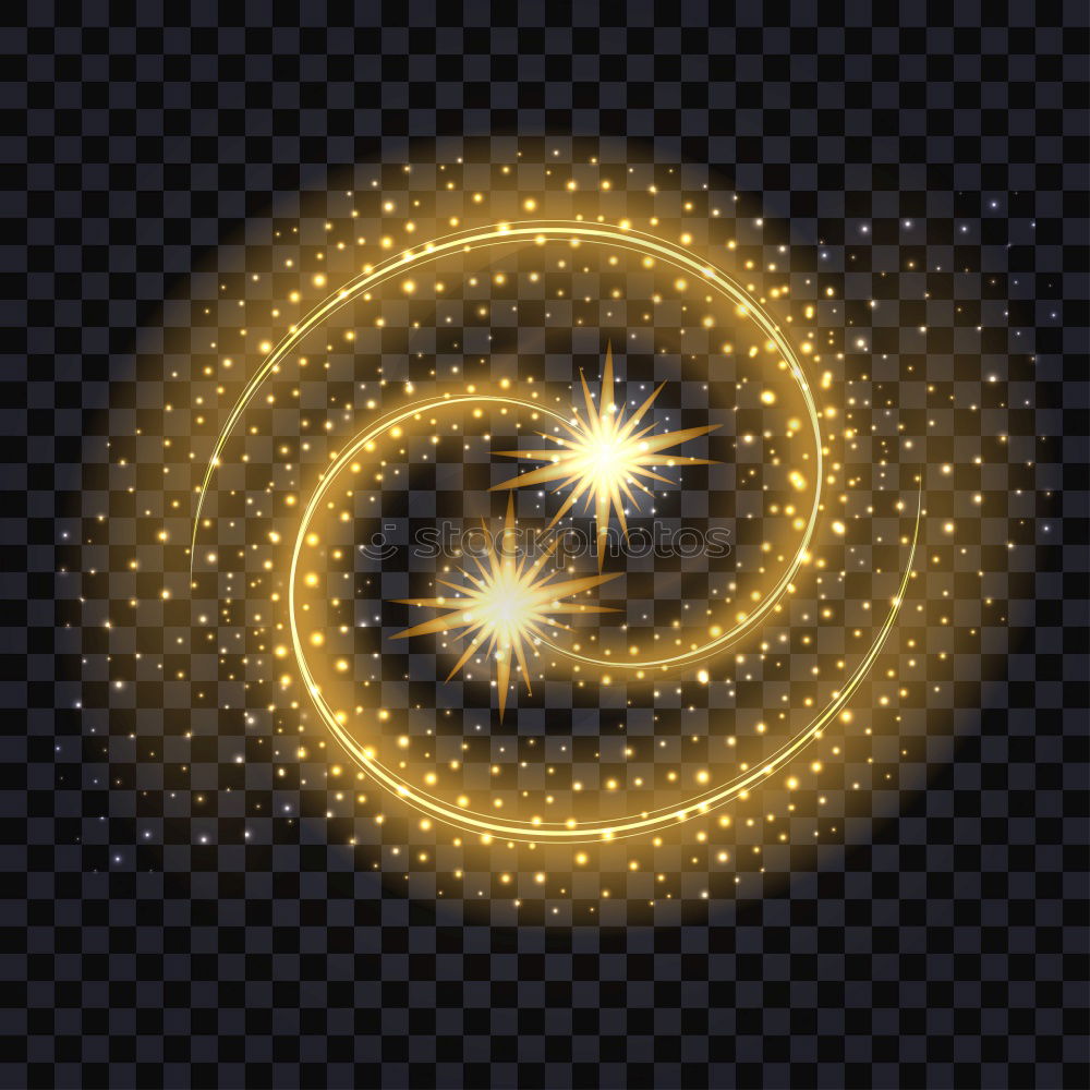 Similar – Image, Stock Photo shining star as decoration in front of a black background