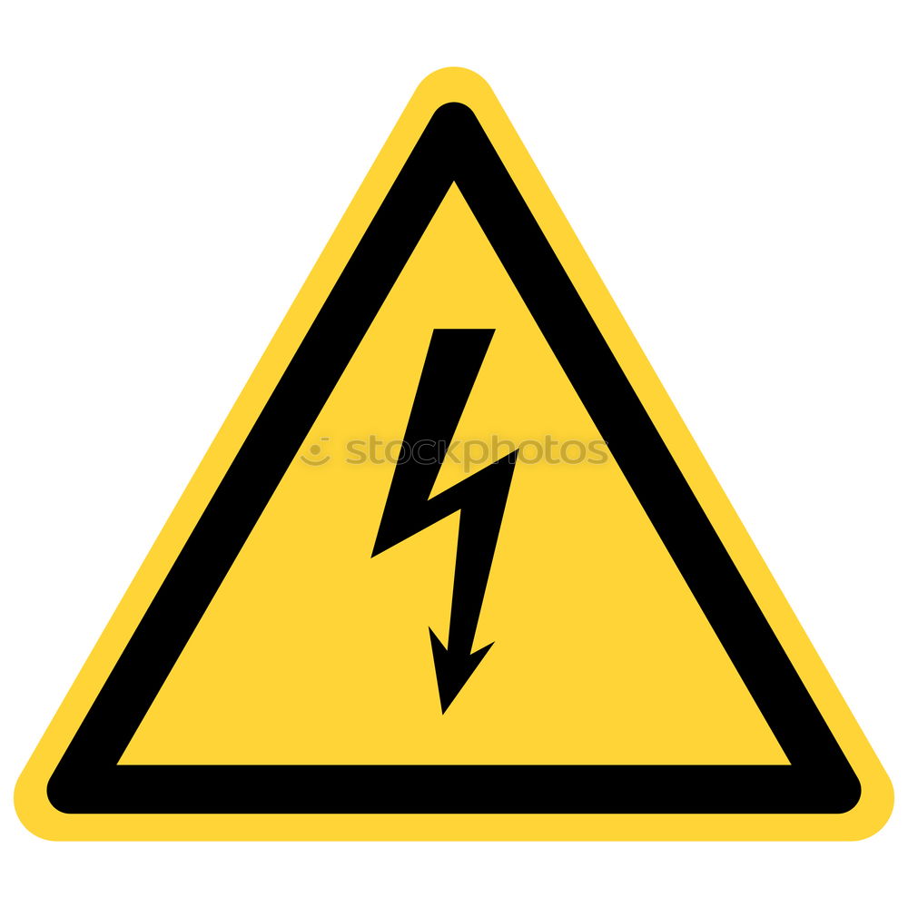 Similar – sign Road sign Lightning