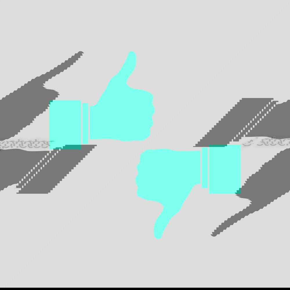 Similar – Image, Stock Photo Thumbs up Style Design