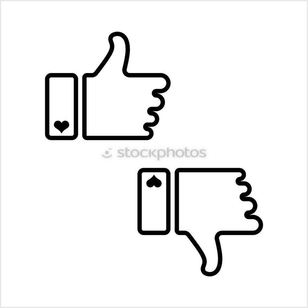 Similar – Image, Stock Photo Thumbs up Style Design