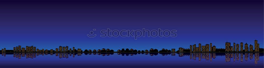 Image, Stock Photo Industry “Blue Hour”