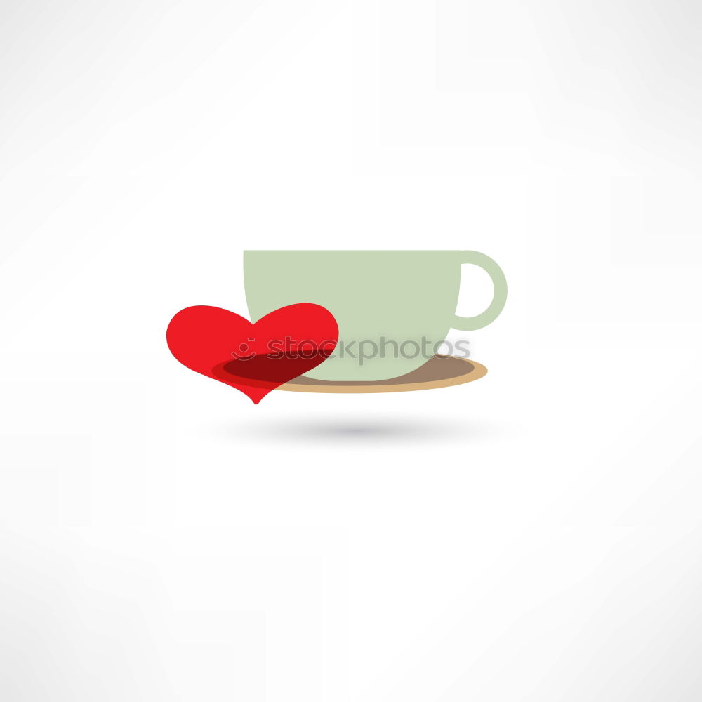 Similar – tea with heart Tea Cup