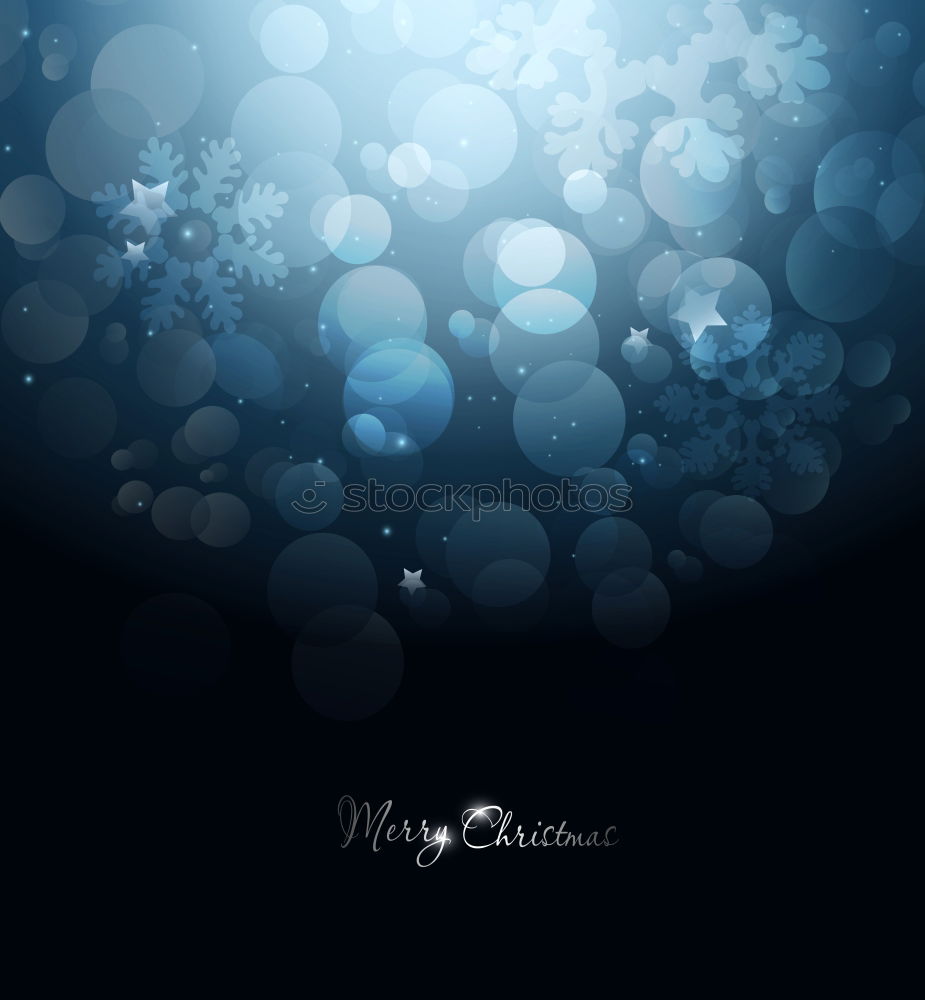 Similar – blue Christmas card