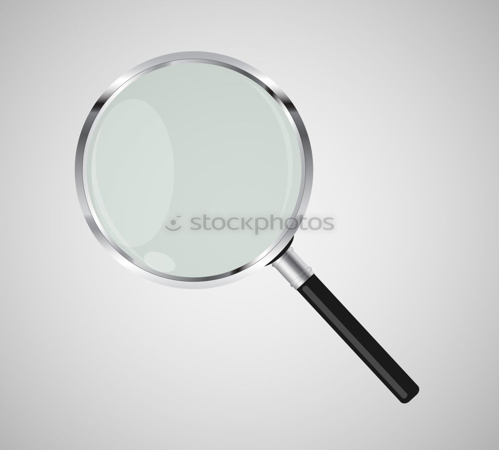 Similar – Magnifying glass on yellow background