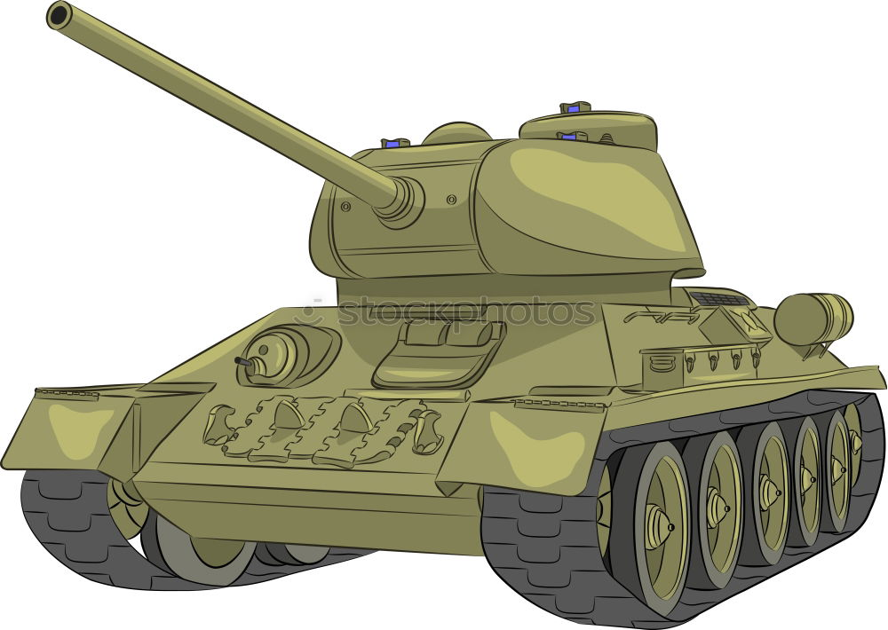 Similar – Gun on a tank Camping