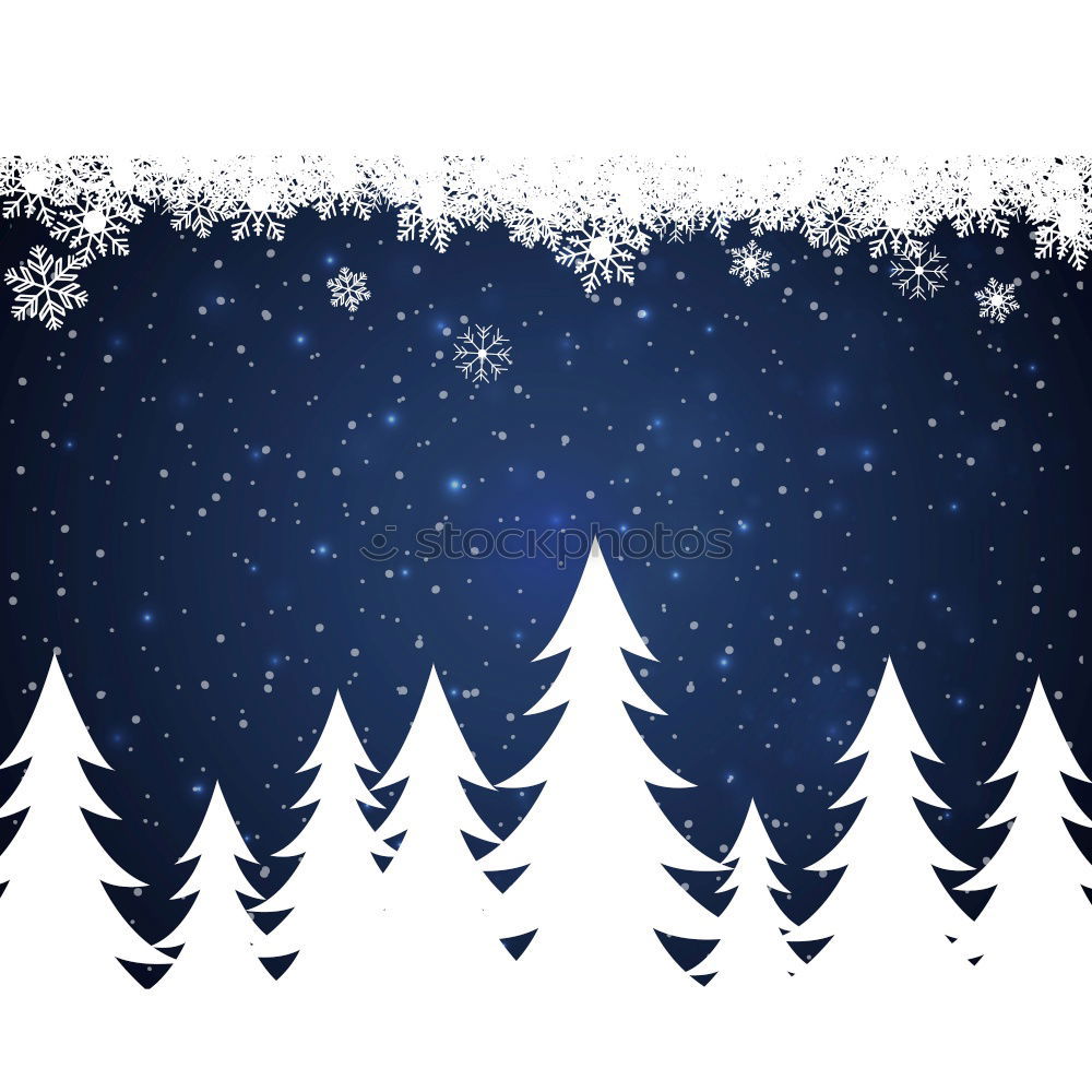 Similar – Image, Stock Photo Christmas card made of cut out glossy paper