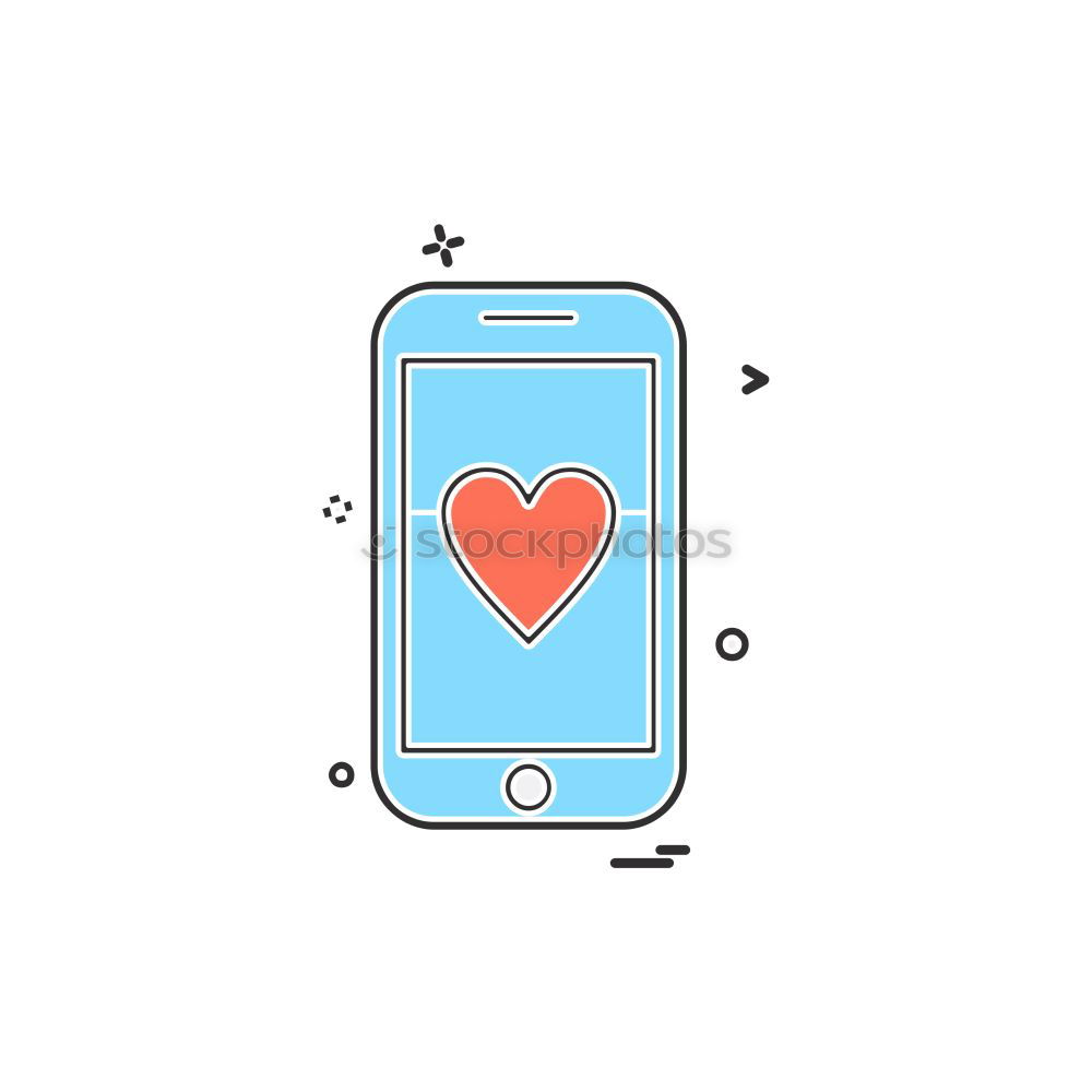 Similar – Image, Stock Photo smartphone love