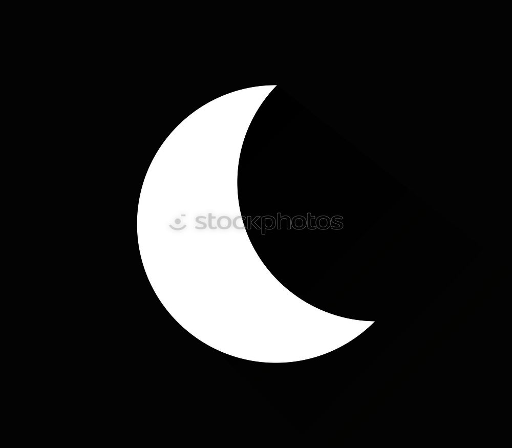 Image, Stock Photo Universe of a Solar Eclipse