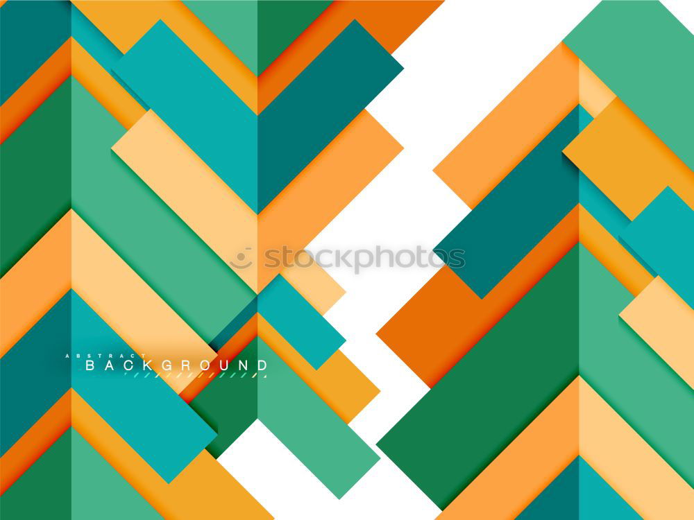 Similar – Image, Stock Photo Colorful polygon paper design. Pastel tones geometric shapes