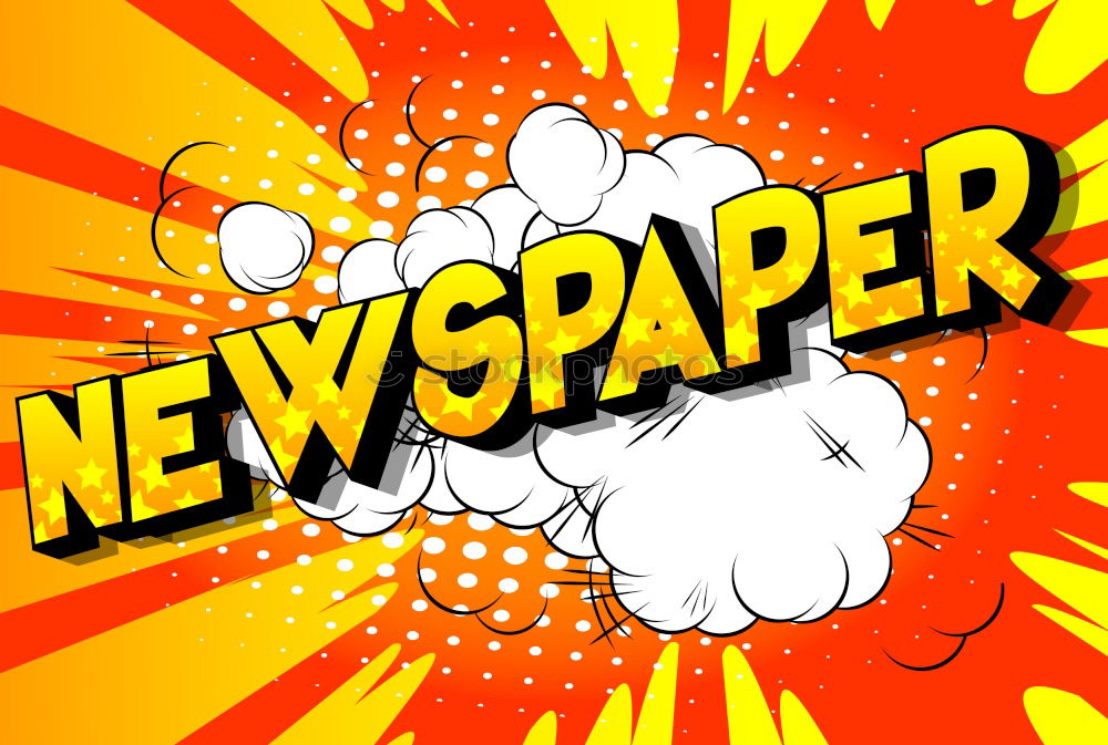 Similar – Image, Stock Photo Envelope with FAKE NEWS newspapers over red