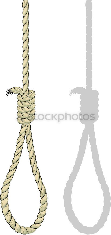 Similar – rope Rope noose Loop Tree