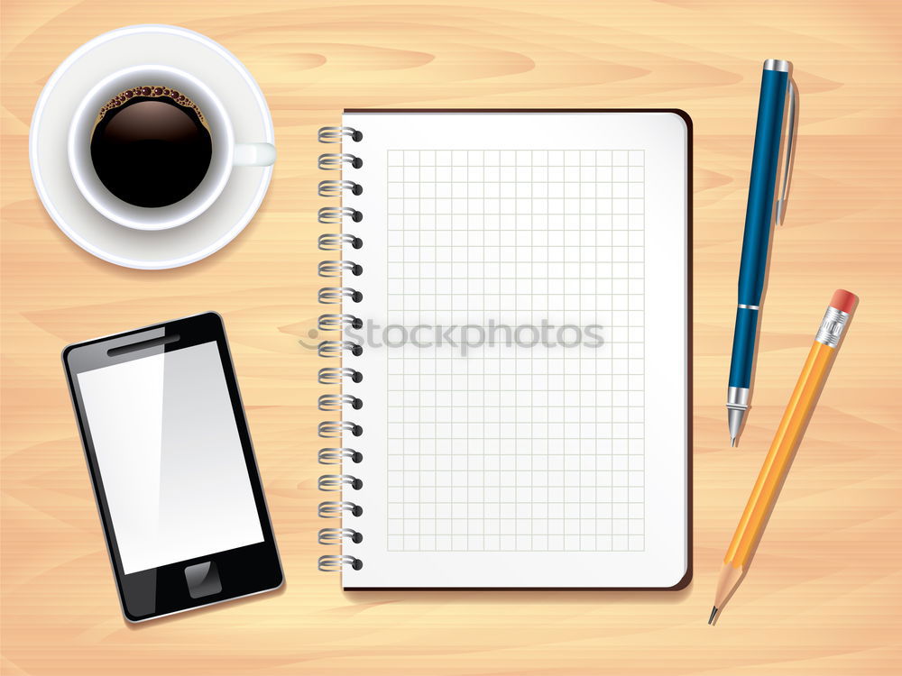 Similar – Image, Stock Photo phablet and headphones on the wooden desk