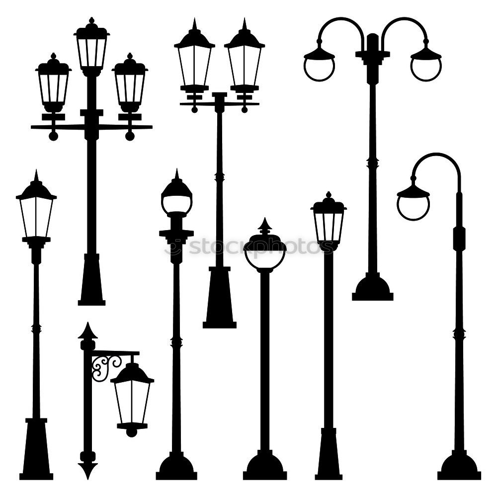 Similar – Image, Stock Photo streetlamp