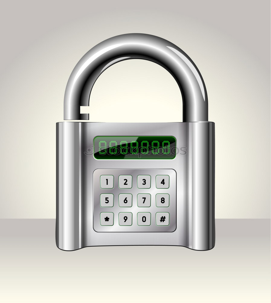 Similar – Image, Stock Photo Safety and security Brass