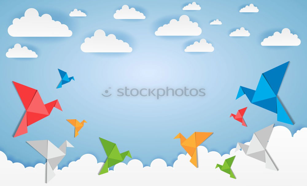 Similar – Image, Stock Photo Paper tarpaulin Joy