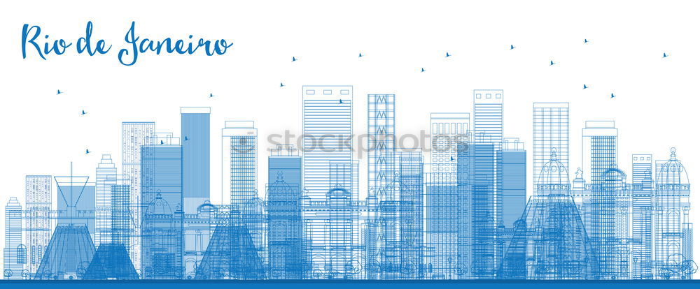 Similar – Skyline Hafenstadt