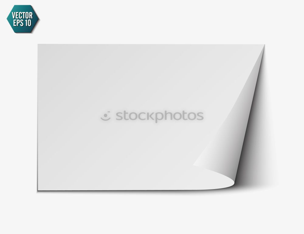 Similar – Blank sheet pencil and eraser with clipping path on white