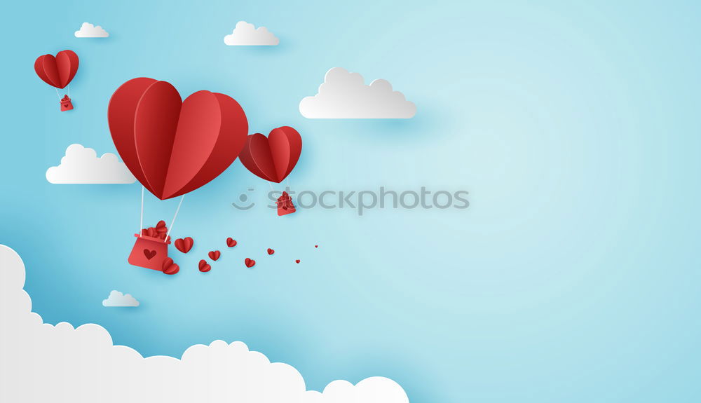 Similar – Image, Stock Photo summer love Clouds