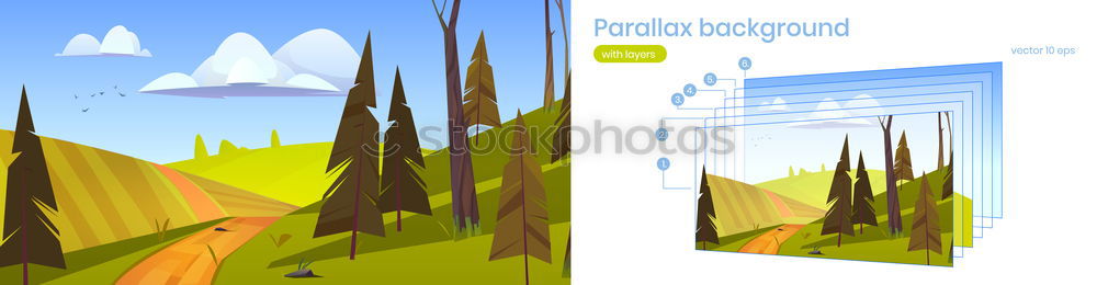 Similar – Image, Stock Photo Bali’s rice terraces (panorama)